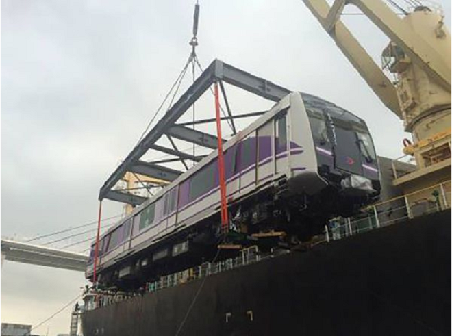 曼谷第4條捷運線「紫色線」，計畫明年正式通車
