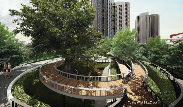 泰國曼谷高端建案 IDEO O2 公園步道