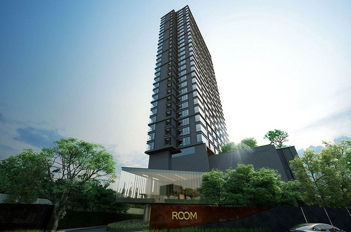 MRT Hua Lamphong 曼谷高端現代公寓 The Room Rama 4